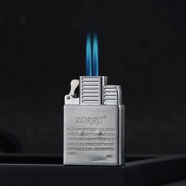 Zorro Butane Lighter Insert - Silver - Image 8