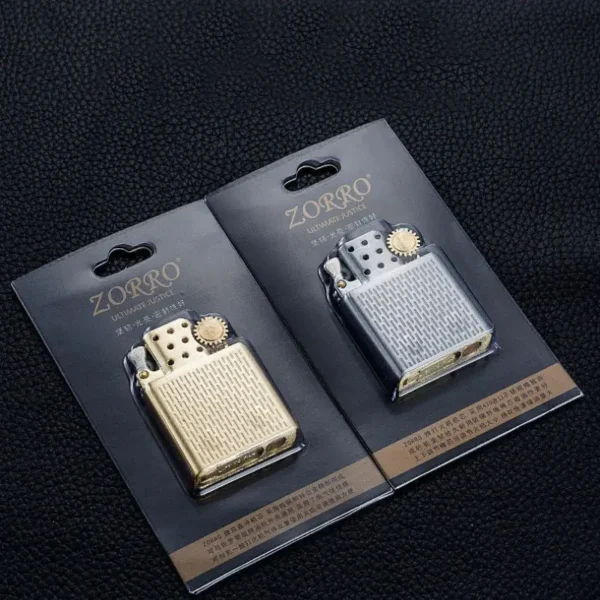 Zorro Kerosene Lighter Insert w/ Sealing Pad - Silver - Image 6