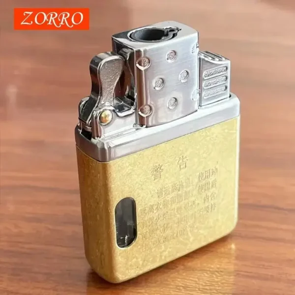 Zorro Butane Lighter Insert - Silver