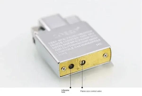 Zorro Butane Lighter Insert - Silver - Image 6
