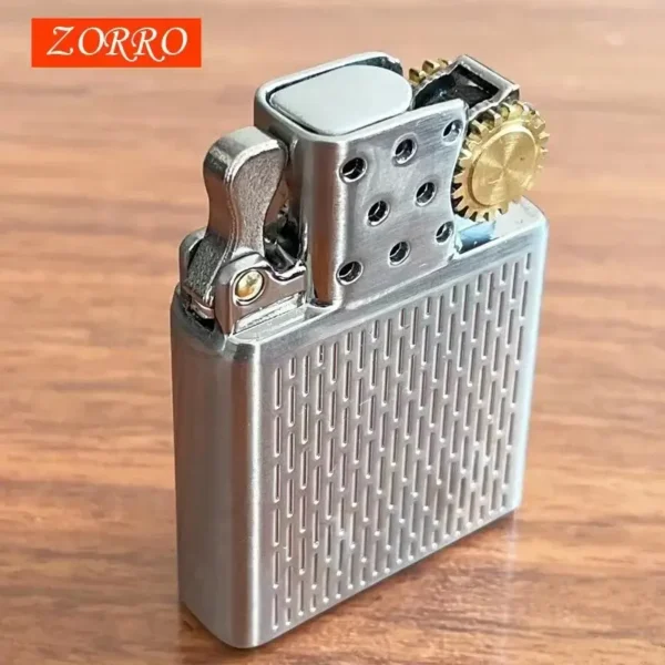 Zorro Kerosene Lighter Insert w/ Sealing Pad - Silver - Image 3