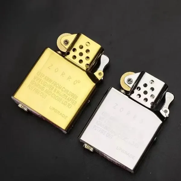 Zorro Kerosene Lighter Insert - Gold - Image 5