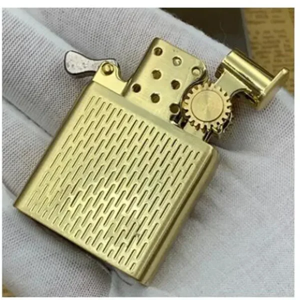 Zorro Kerosene Lighter Insert w/ Sealing Pad - Gold - Image 5
