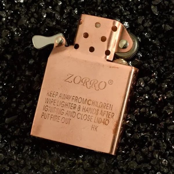 Zorro Kerosene Lighter Insert - Red Copper