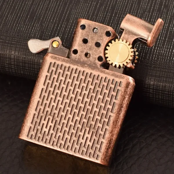Zorro Kerosene Lighter Insert w/ Lid - Red Copper