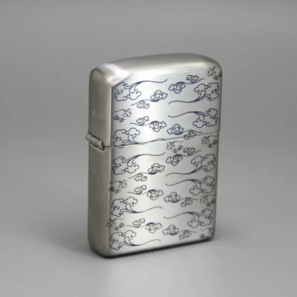 Classic Flower Design - Titanium