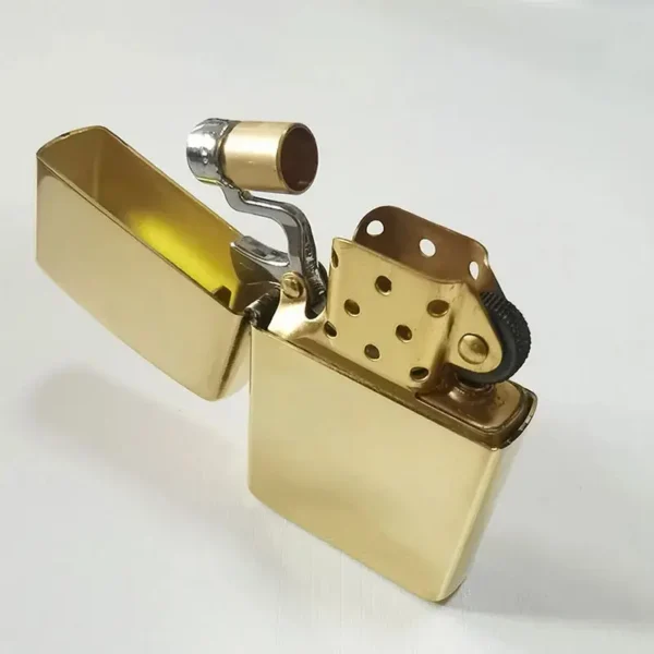 Zorro Kerosene Lighter Insert w/ Sealing Pad - Gold - Image 5