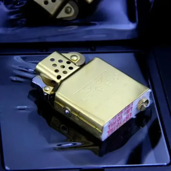 Zorro Kerosene Lighter Insert - Gold - Image 2