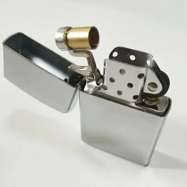 Zorro Kerosene Lighter Insert w/ Sealing Pad - Silver - Image 5