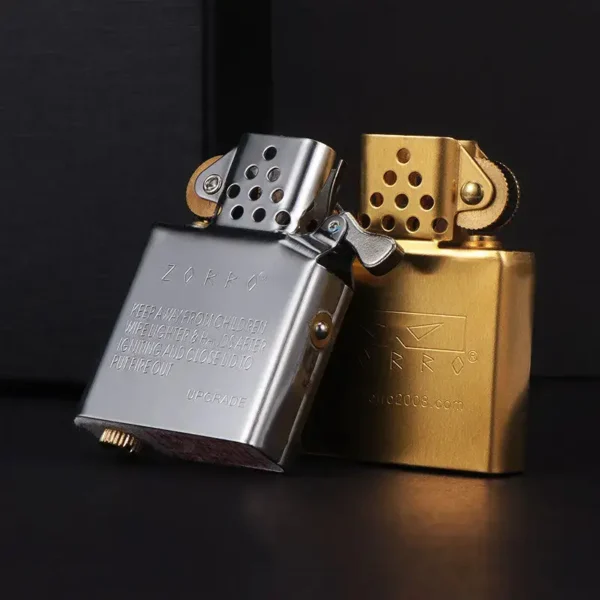 Zorro Kerosene Lighter Insert - Gold - Image 6