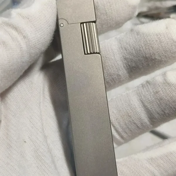 Side Sliding Kerosene Lighter - Titanium - Image 3