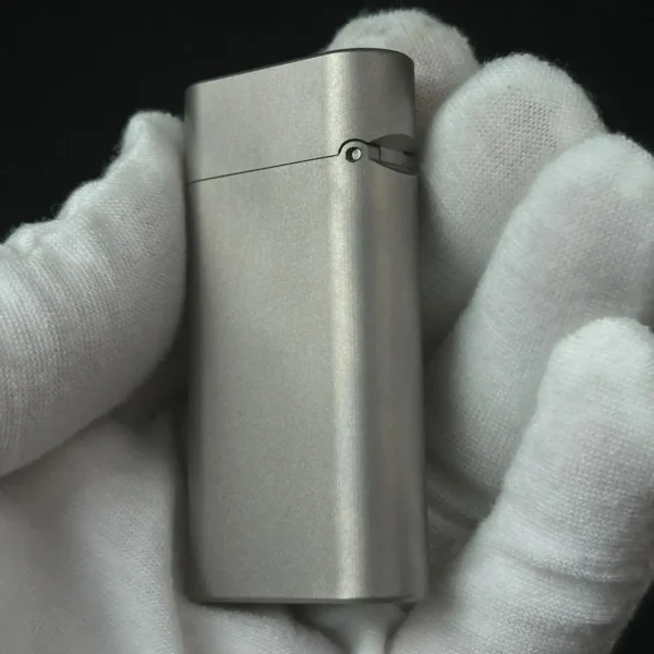 Side Sliding Kerosene Lighter - Titanium - Image 5