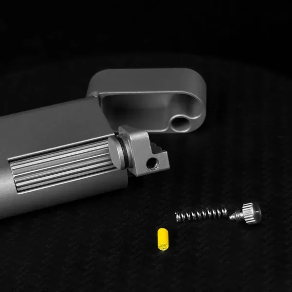 Side Sliding Kerosene Lighter - Titanium - Image 4