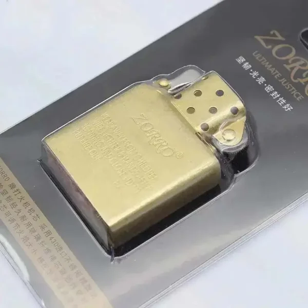 Zorro Kerosene Lighter Insert - Knurled - Image 3