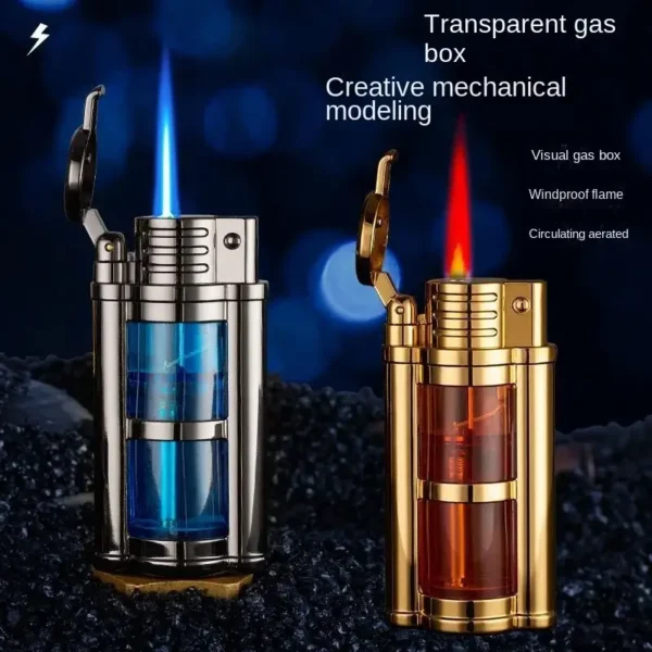 Butane Torch Lighter - Transparent - Image 2