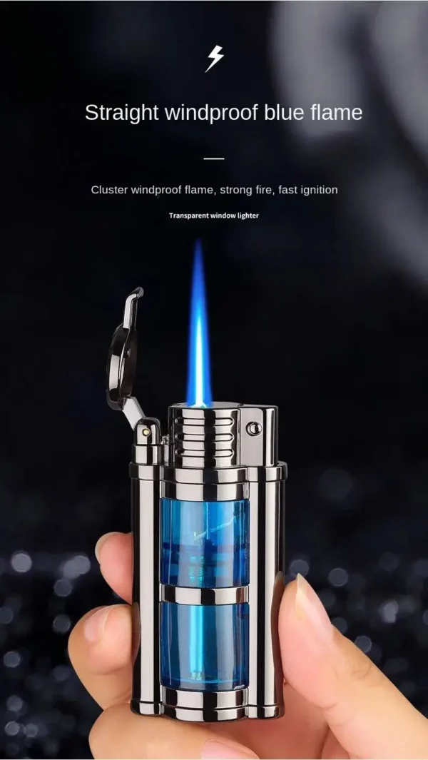 Butane Torch Lighter - Transparent - Image 6
