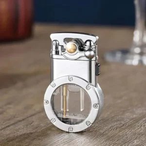 Double Fire - Silver Transparent Tank
