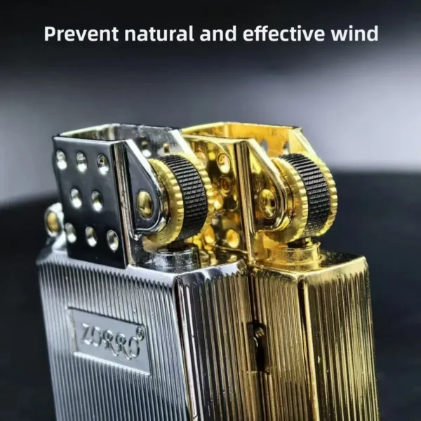 Zorro Kerosene Lighter Insert w/ Lid - Silver - Image 5