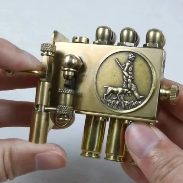 Nostalgic Vintage Lighter - 3 Spare Oil Tanks Design - Image 11
