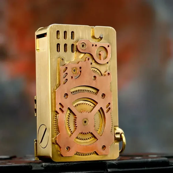 Trench Kerosene Lighter - Punk Doom Mask Design - Image 2