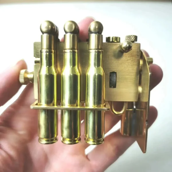 Nostalgic Vintage Lighter - 3 Spare Oil Tanks Design - Image 8