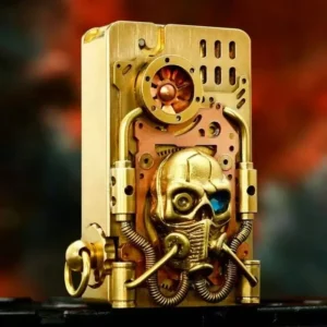 Trench Kerosene Lighter - Punk Doom Mask Design