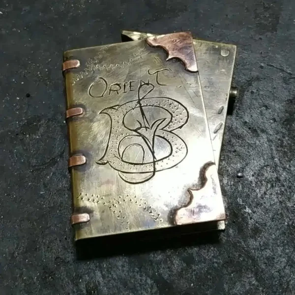 1919 Vintage WW I Trench - Folding Book Design