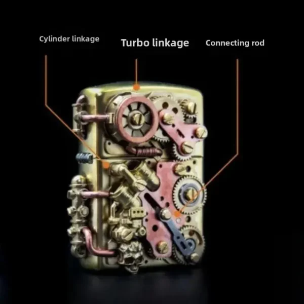 Zorro Mechanical Lighter - Ultra Punk Design - Image 4
