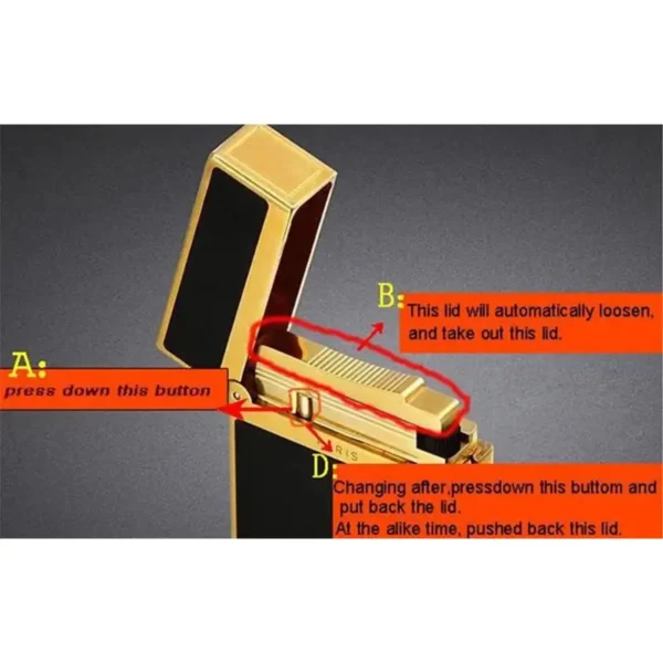 S.T. Dupont Luxury Lighter - Bright 'PING' Sound - Image 7