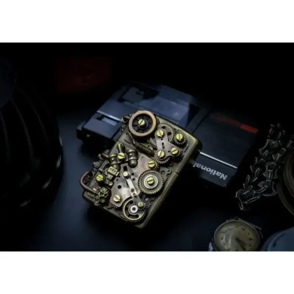 Zorro Mechanical Lighter - Ultra Punk Design Made Old - Image 3