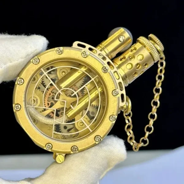 Transparent Vintage Lighter - Gear Linkage Punk - Image 2