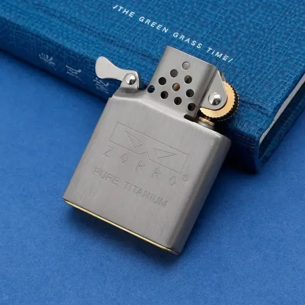 Zorro Second Generation Lighter Insert - Titanium - Image 3