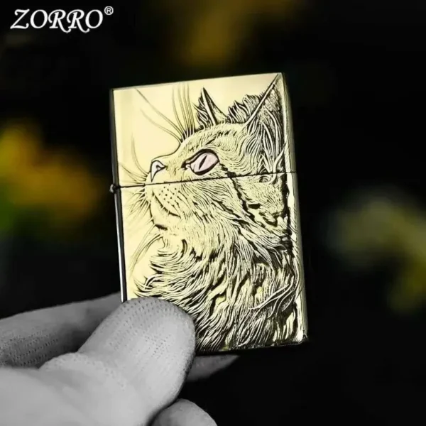 Zorro 902S Cat - 3D Brass - Image 2