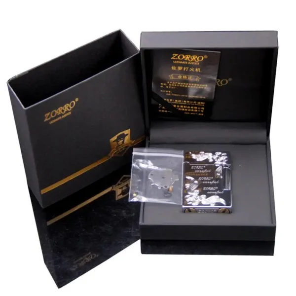 Zorro Luxury Lighter - Bright 'PING' Sound - Image 4