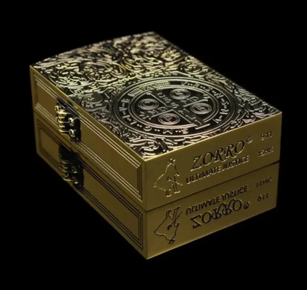 Zorro Constantine Movie 1:1 Edition Kerosene Lighter - Gold - Image 6