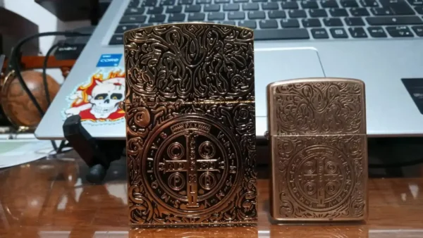 Zorro Constantine Movie 1:1 Edition Kerosene Lighter - Gold - Image 8