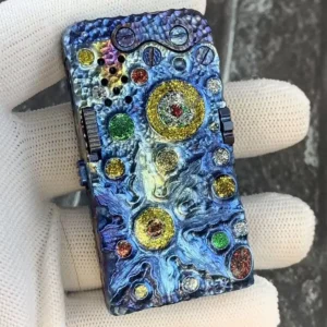 Picasso Project II - Titanium Inlaid Kerosene Lighter