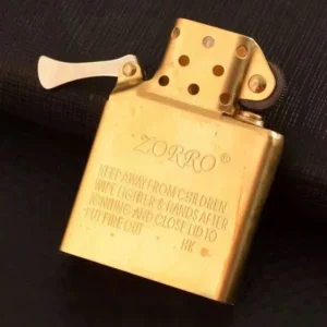 Zorro 593S Special Kerosene Lighter Insert - Gold