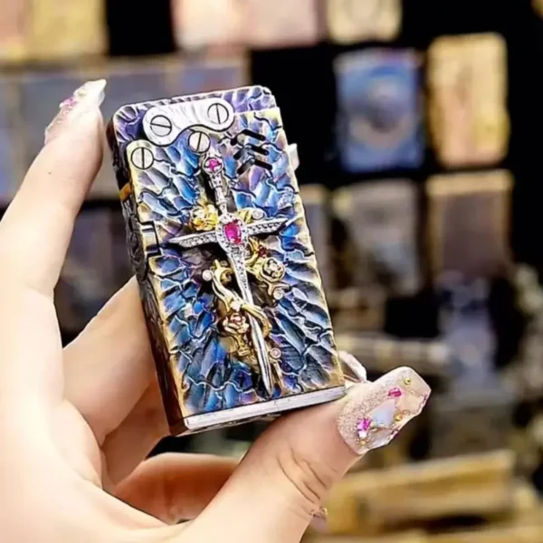 Inlaid Sword - Brass Kerosene Lighter