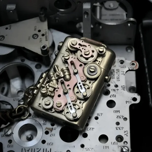 Zorro One Click Trench Lighter - Gear Linkage Punk - Image 5