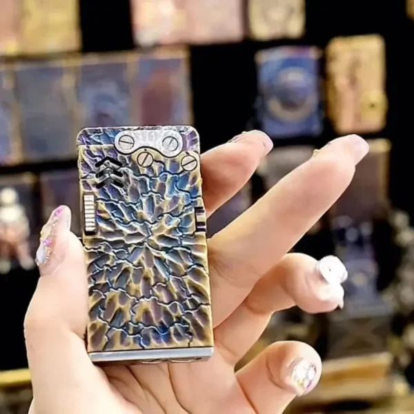 Inlaid Sword - Brass Kerosene Lighter - Image 2