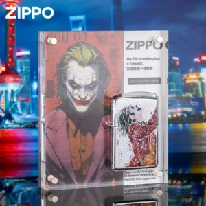 Zippo Joker Crystal Frame Design
