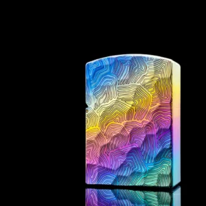 Inlaid Thick Armor Kerosene Lighter - Titanium