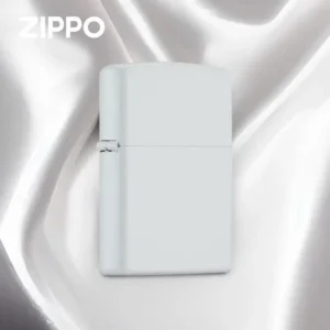 Zippo Matte White- 2 Sides Custom Color Image Printing