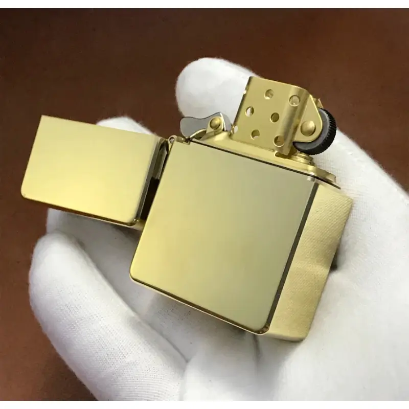 Zorro 915S Polished Brass - 'WAR ARMOR' Bottom Logo - Image 3