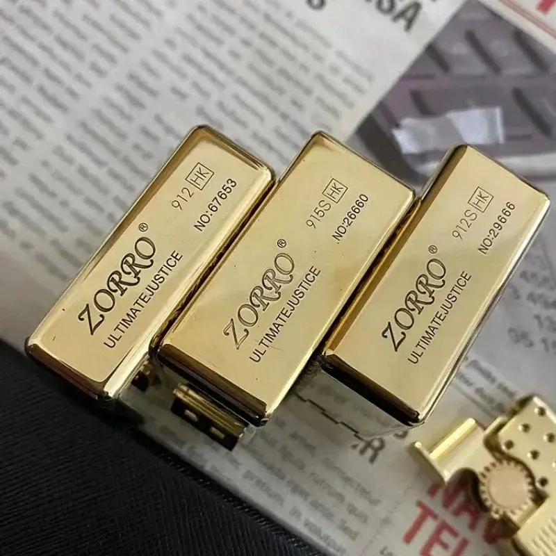 Zorro 915S Polished Brass - 'WAR ARMOR' Bottom Logo - Image 8