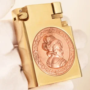 Copper Trench Lighter - Hernan Cortes