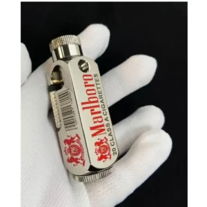 Inlaid Trench Lighter - Chrome Plated