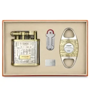 Butane Gas Duel Jet Flame Lighter - Gift Pack