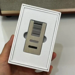 Push Card Ladder Gas Lighter - Stainless Steel